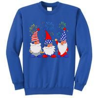 4th of July Gnomes Patriotic American Flag Cute Gnome Sweatshirt