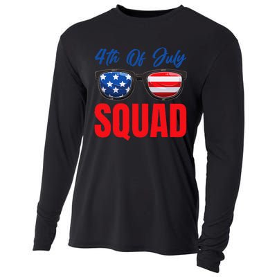 4th Of July Squad 4th Of July Cooling Performance Long Sleeve Crew