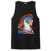 4th Of July Bald Eagle Mullet Murica Usa Usa Merica PosiCharge Competitor Tank