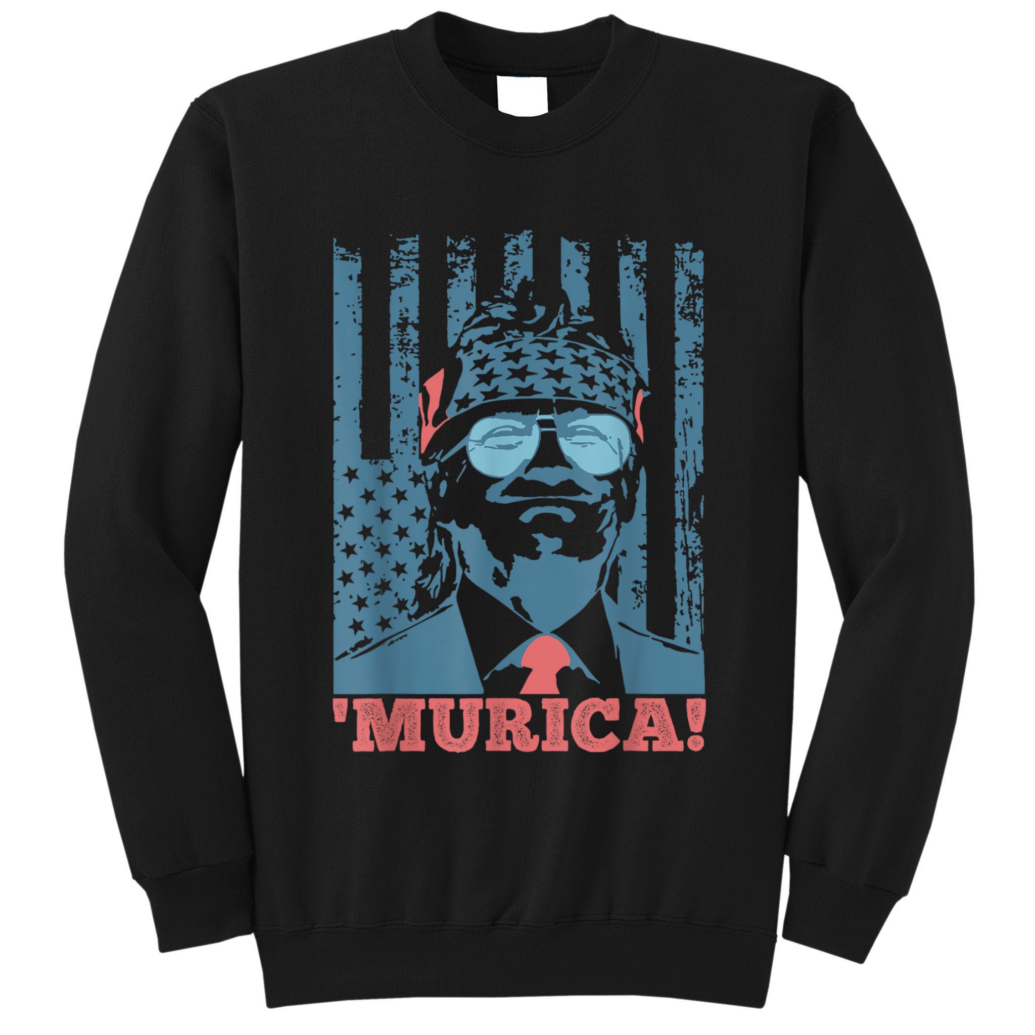 4th Of July Bald Eagle Mullet Murica Usa Usa Merica Tall Sweatshirt