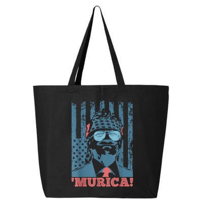4th Of July Bald Eagle Mullet Murica Usa Usa Merica 25L Jumbo Tote