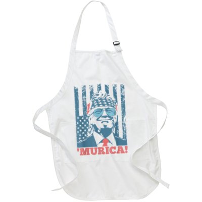 4th Of July Bald Eagle Mullet Murica Usa Usa Merica Apron