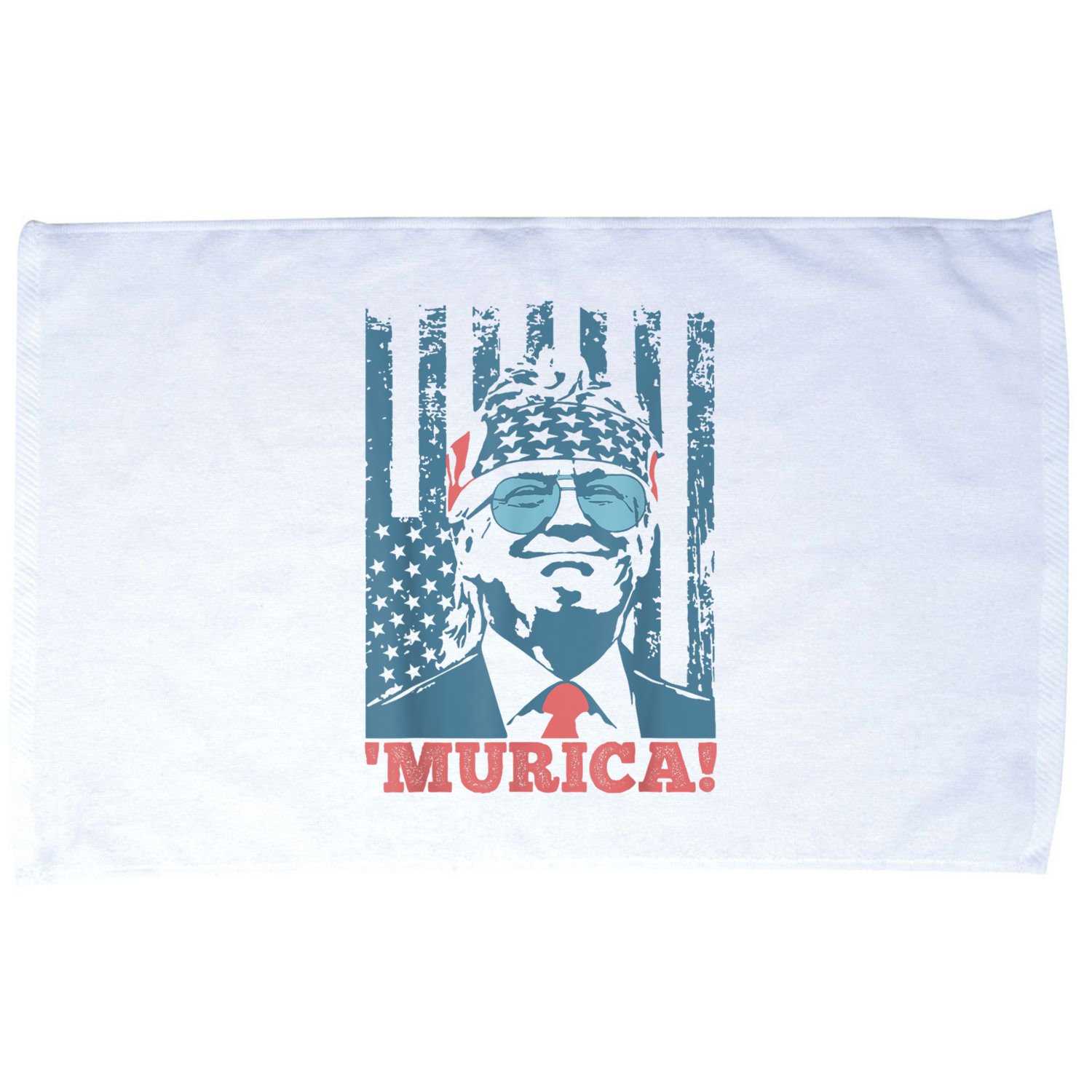 4th Of July Bald Eagle Mullet Murica Usa Usa Merica Microfiber Hand Towel