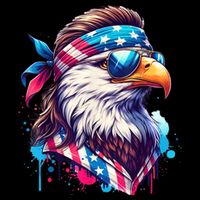 4th Of July Bald Eagle Mullet Murica Usa Usa Merica City Backpack