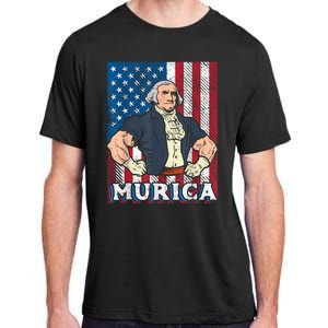 4th Of July Bald Eagle Mullet Murica Usa Usa Merica Adult ChromaSoft Performance T-Shirt