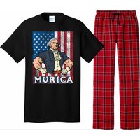 4th Of July Bald Eagle Mullet Murica Usa Usa Merica Pajama Set