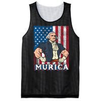 4th Of July Bald Eagle Mullet Murica Usa Usa Merica Mesh Reversible Basketball Jersey Tank