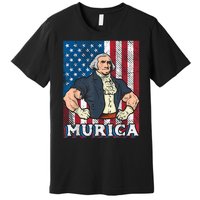 4th Of July Bald Eagle Mullet Murica Usa Usa Merica Premium T-Shirt