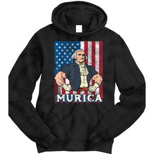 4th Of July Bald Eagle Mullet Murica Usa Usa Merica Tie Dye Hoodie