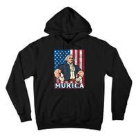 4th Of July Bald Eagle Mullet Murica Usa Usa Merica Tall Hoodie