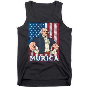 4th Of July Bald Eagle Mullet Murica Usa Usa Merica Tank Top