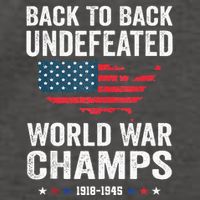 4th Of July Back To Back Undefeated World War Champs Vector Backpack