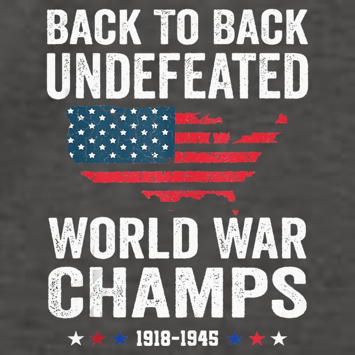 4th Of July Back To Back Undefeated World War Champs Vector Backpack