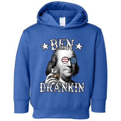 4th Of July Ben Drankin Benjamin Franklin Gift Toddler Hoodie