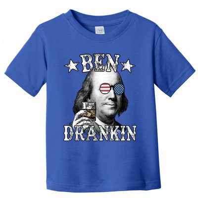 4th Of July Ben Drankin Benjamin Franklin Gift Toddler T-Shirt