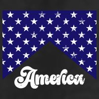 4th Of July Independence Day America Retro Pattern 7 Panel Mesh Trucker Snapback Hat