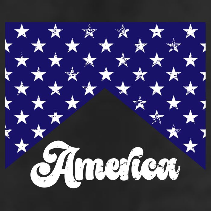 4th Of July Independence Day America Retro Pattern 7 Panel Mesh Trucker Snapback Hat