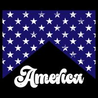 4th Of July Independence Day America Retro Pattern Hooded Wearable Blanket