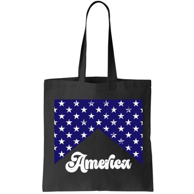 4th Of July Independence Day America Retro Pattern Bag