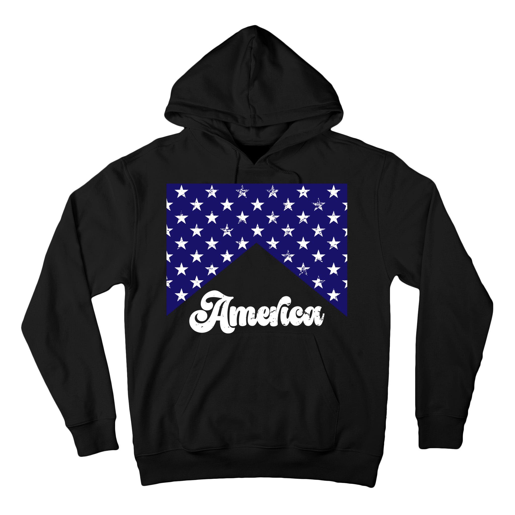4th Of July Independence Day America Retro Pattern Tall Hoodie