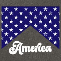 4th Of July Independence Day America Retro Pattern Cotton Canvas Backpack