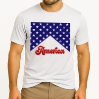 4th Of July Independence Day America Retro Pattern Performance Shirt