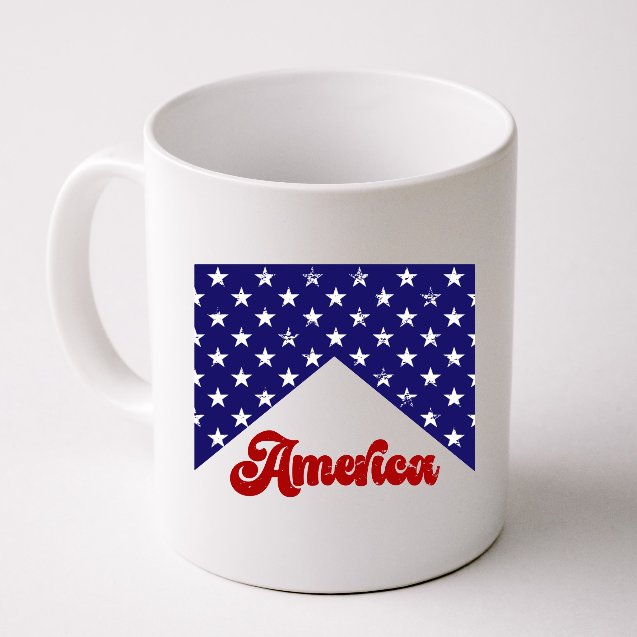 4th Of July Independence Day America Retro Pattern Mug