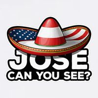 4th Of July Anthem Mexican Pun Jose Can You See Cooling Performance Crew T-Shirt
