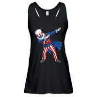 4th Of July For Dabbing Uncle Sam Ladies Essential Flowy Tank