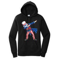 4th Of July For Dabbing Uncle Sam Women's Pullover Hoodie