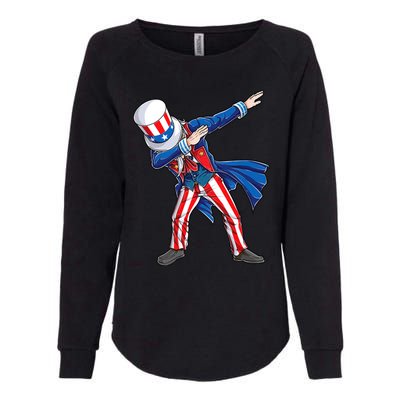 4th Of July For Dabbing Uncle Sam Womens California Wash Sweatshirt