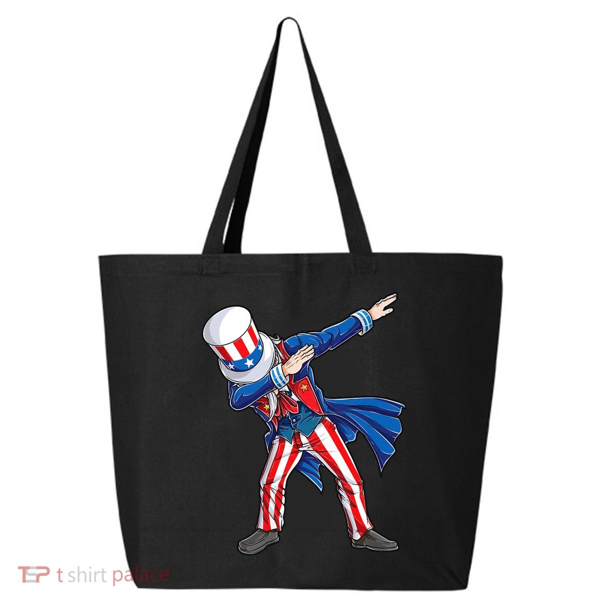 4th Of July For Dabbing Uncle Sam 25L Jumbo Tote