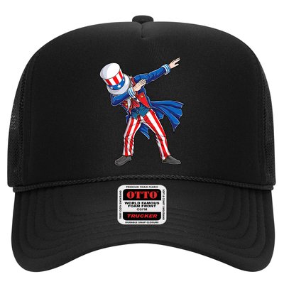 4th Of July For Dabbing Uncle Sam Trucker Hat