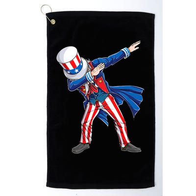 4th Of July For Dabbing Uncle Sam Golf Towel