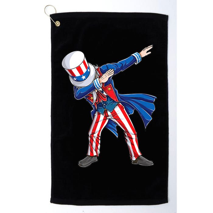 4th Of July For Dabbing Uncle Sam Golf Towel