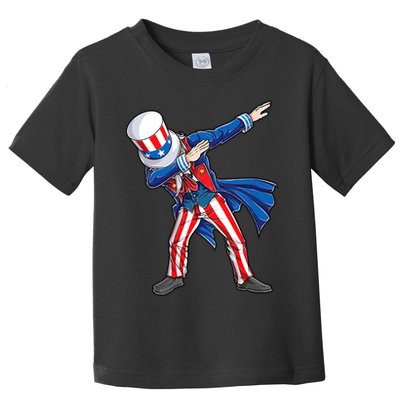 4th Of July For Dabbing Uncle Sam Toddler T-Shirt
