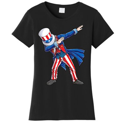 4th Of July For Dabbing Uncle Sam Women's T-Shirt