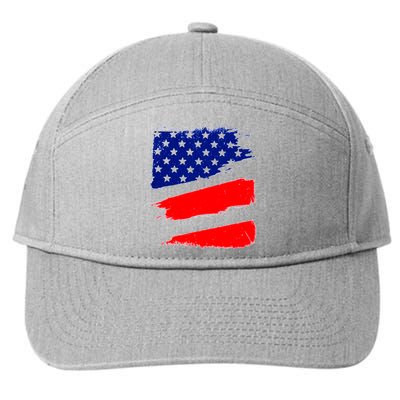 4th Of July Holiday 7-Panel Snapback Hat