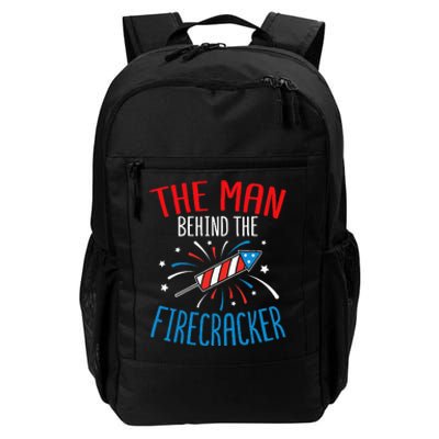 4th Of July Baby Shower The Man Behind The Firecracker Daily Commute Backpack