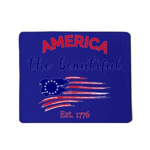 4th Of July America The Beautiful Est Gift Mousepad