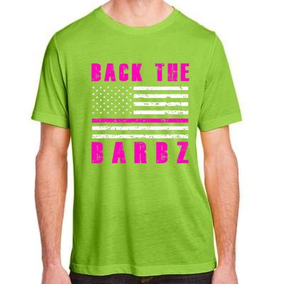 4Th Of July Back The Barbz Flag Love Barbs Adult ChromaSoft Performance T-Shirt