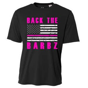 4Th Of July Back The Barbz Flag Love Barbs Cooling Performance Crew T-Shirt