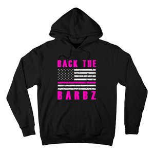 4Th Of July Back The Barbz Flag Love Barbs Hoodie