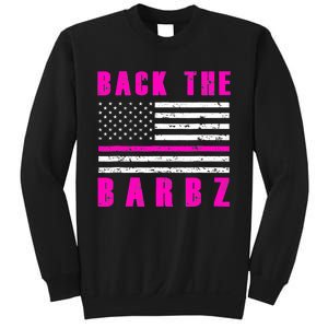 4Th Of July Back The Barbz Flag Love Barbs Sweatshirt