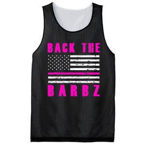 4Th Of July Back The Barbz Flag Love Barbs Mesh Reversible Basketball Jersey Tank