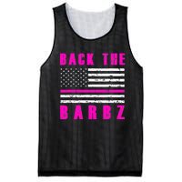 4Th Of July Back The Barbz Flag Love Barbs Mesh Reversible Basketball Jersey Tank