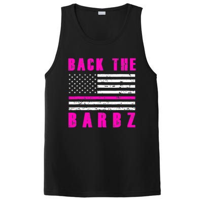 4Th Of July Back The Barbz Flag Love Barbs PosiCharge Competitor Tank