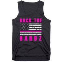 4Th Of July Back The Barbz Flag Love Barbs Tank Top