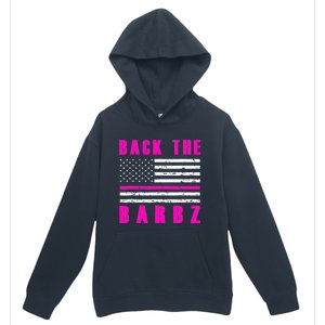 4Th Of July Back The Barbz Flag Love Barbs Urban Pullover Hoodie