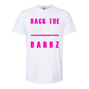 4Th Of July Back The Barbz Flag Love Barbs Softstyle CVC T-Shirt